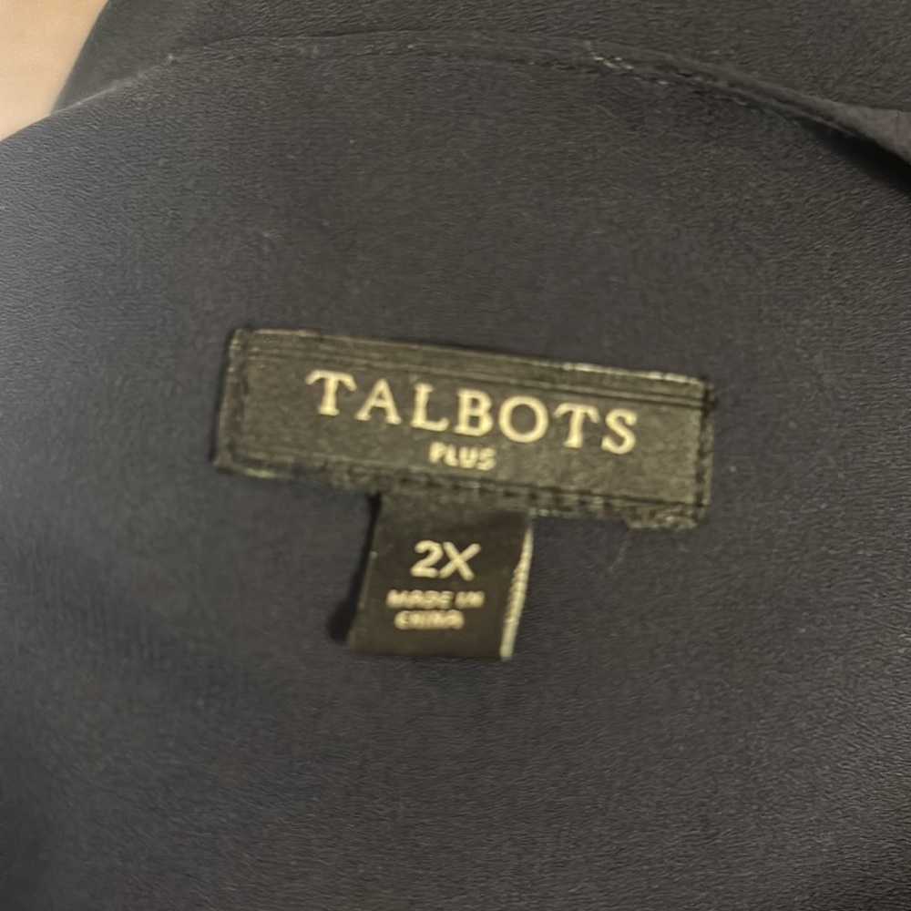 Talbots Blouse size 2X - Picture 4 of 4